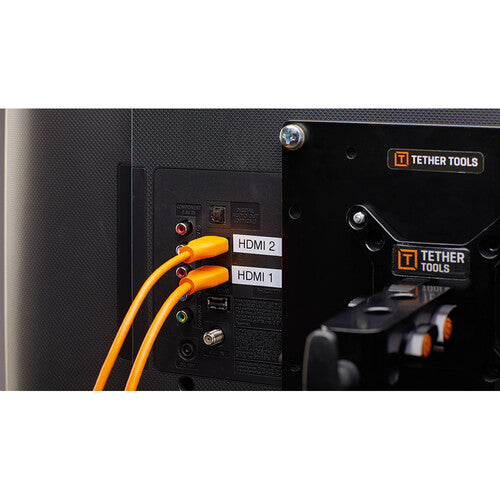 Tether Tools TetherPro HDMI Cable with Ethernet (Orange, 15') Tether Tools TetherPro HDMI Cable with Ethernet (Orange, 15')